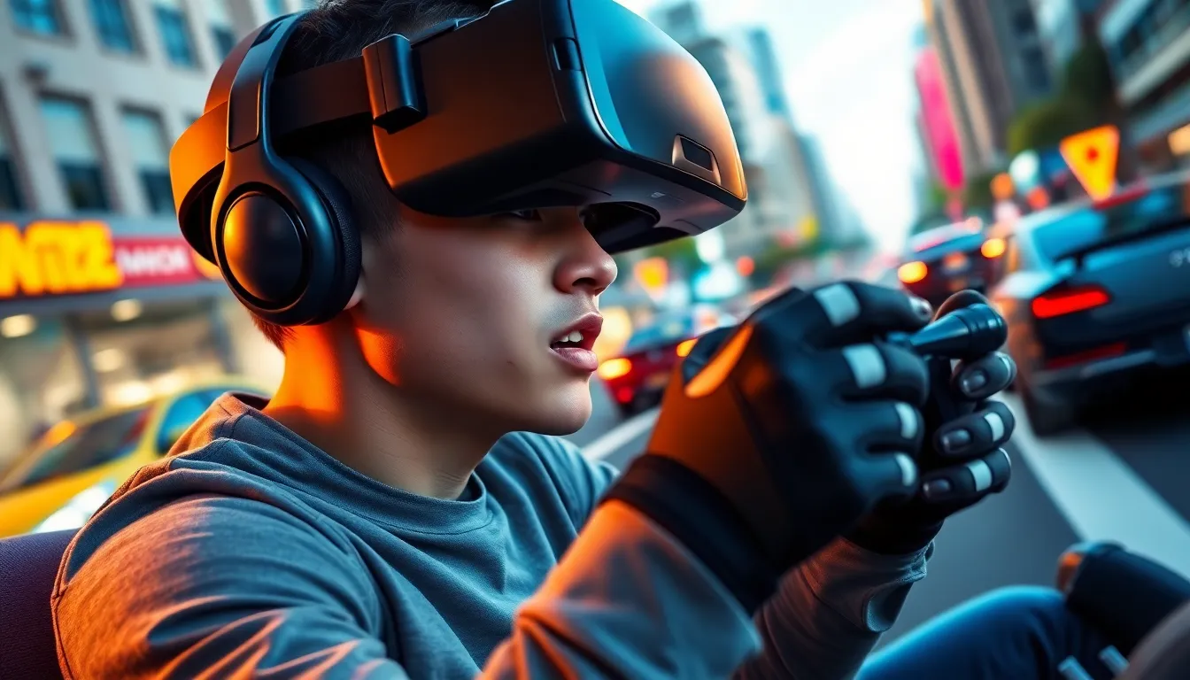 virtual reality racing games